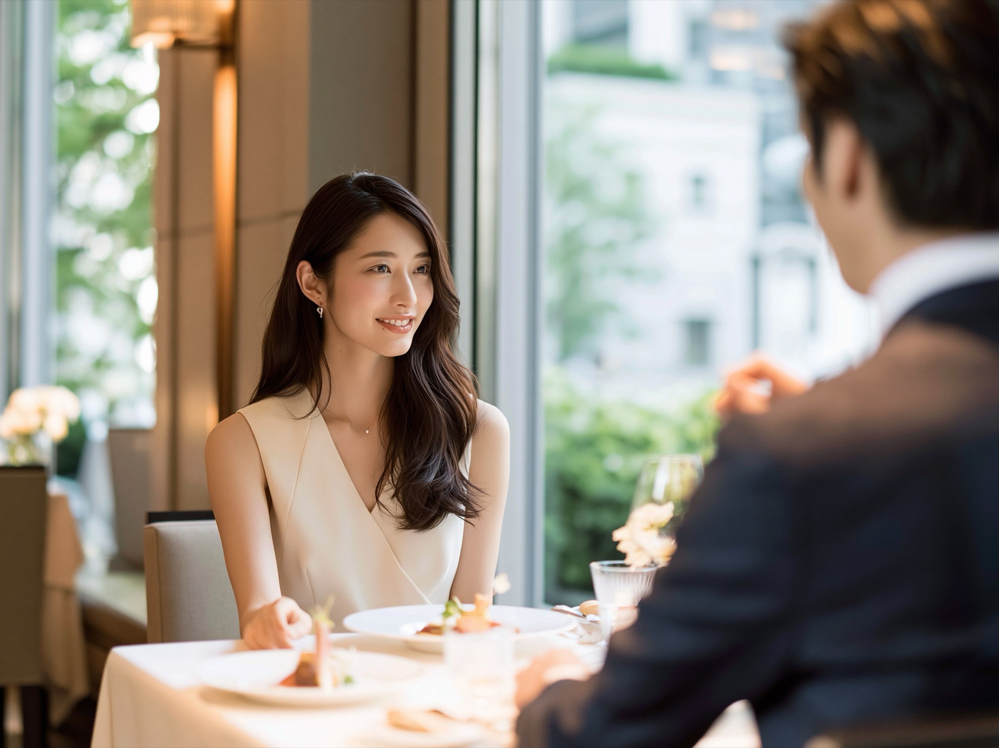 レストランでのお食事